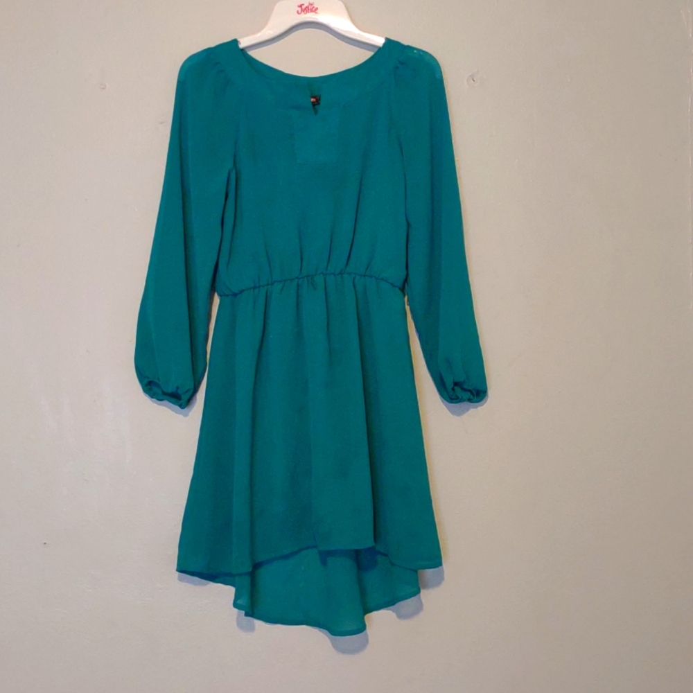 Girls Sheer Summer Dress with Lining
